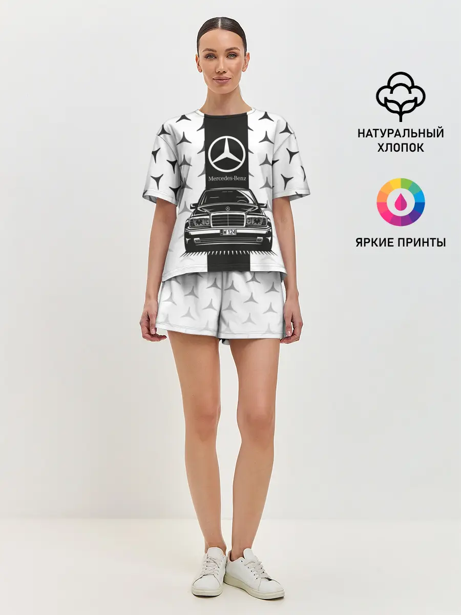 Женская пижама с шортами / MERCEDES BENZ