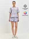 Женская пижама с шортами / Игральные кубики
