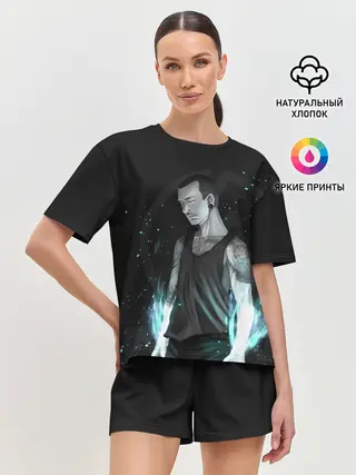Женская пижама с шортами / Линкин Парк