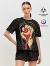 Женская пижама с шортами / Вырванный Глаз