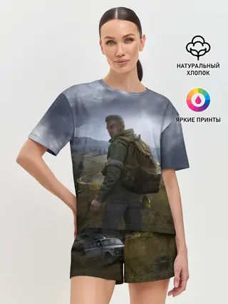 Женская пижама с шортами / DAYZ POSTER | ДЕЙЗИ ПОСТЕР