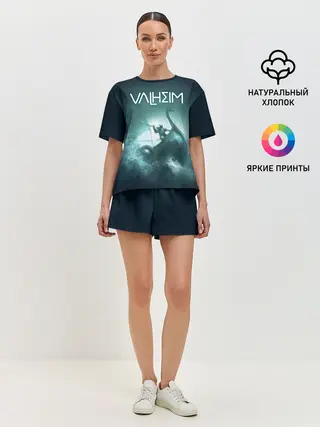 Женская пижама с шортами / Valheim