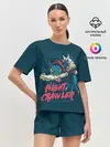 Женская пижама с шортами / Night Crawler | Dota 2