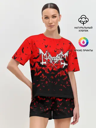 Женская пижама с шортами / MAYHEM