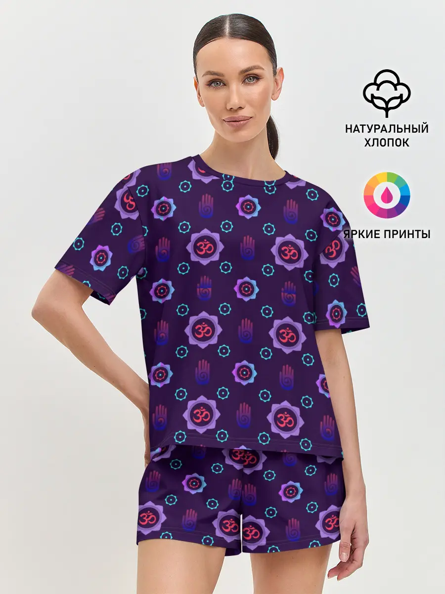 Женская пижама с шортами / ОМ
