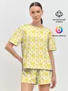Женская пижама с шортами / Близнецы