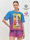 Женская пижама с шортами / Skittles | Желтый