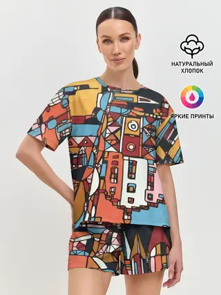 Женская пижама с шортами / Франкфурт