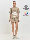 Женская пижама с шортами / Котик советует улыбнуться