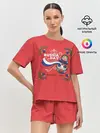 Женская пижама с шортами / Russian Day