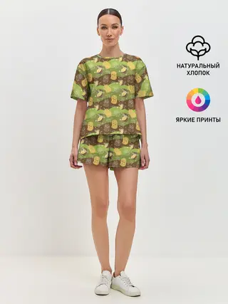 Женская пижама с шортами / Дева