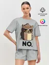 Женская пижама с шортами / NO.