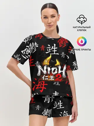 Женская пижама с шортами / NIOH 2