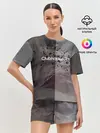 Женская пижама с шортами / Clubhouse | Клабхаус лого бразги