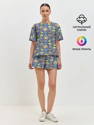 Женская пижама с шортами / Археология