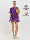 Женская пижама с шортами / ГЕОМЕТРИЧЕСКИЕ ЛИНИИ