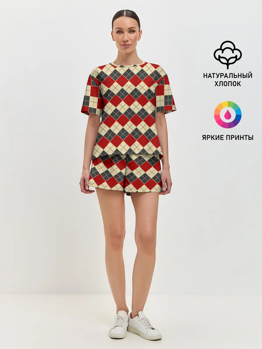 Женская пижама с шортами / THE AMBRELLA ACADEMY UNIFORM