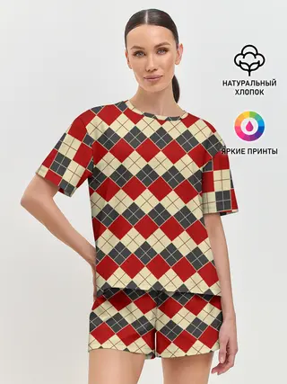 Женская пижама с шортами / THE AMBRELLA ACADEMY UNIFORM