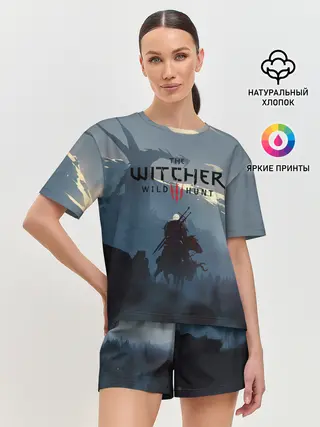 Женская пижама с шортами / Ведьмак