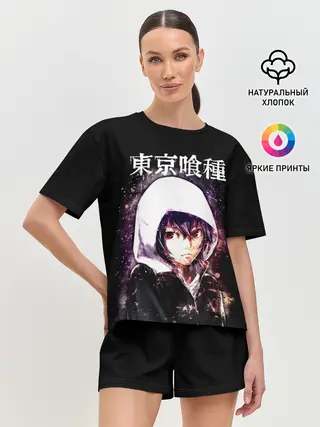 Женская пижама с шортами / Аято Киришима Токийский гуль