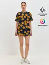Женская пижама с шортами / Баскетбольные мячи