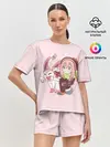 Женская пижама с шортами / Nadeshiko