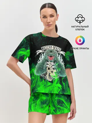 Женская пижама с шортами / GODZILLA | ГОДЗИЛЛА