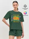 Женская пижама с шортами / GACHI бренд