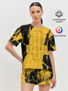 Женская пижама с шортами / Кровосток