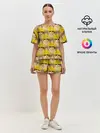 Женская пижама с шортами / Котята
