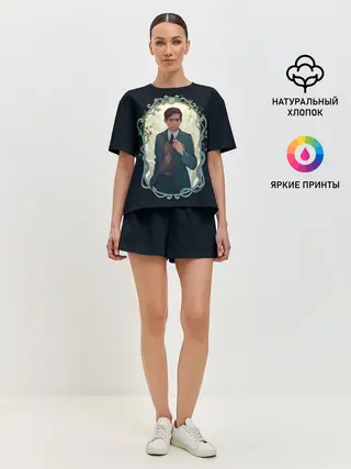 Женская пижама с шортами / Пятый в рамке