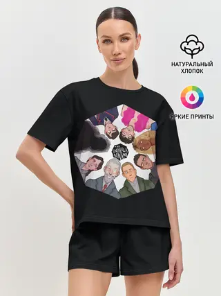 Женская пижама с шортами / Академия Зонта