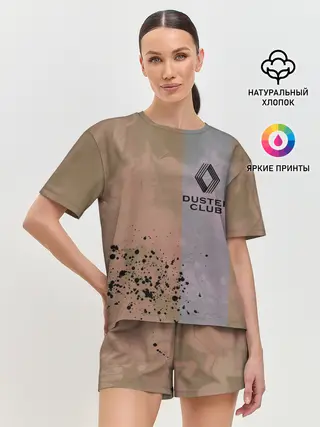 Женская пижама с шортами / Renault Duster Club | Рено Дастер Клуб