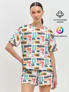 Женская пижама с шортами / Рок