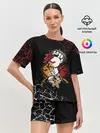 Женская пижама с шортами / Кулаки Сайтамы