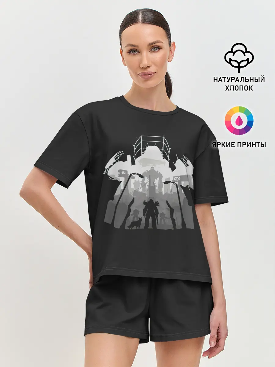 Женская пижама с шортами / Fallout universe