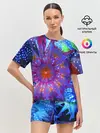 Женская пижама с шортами / Иллюзия