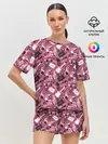Женская пижама с шортами / Музыка