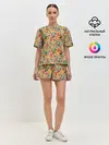Женская пижама с шортами / Музыка