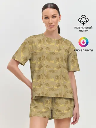 Женская пижама с шортами / Джаз
