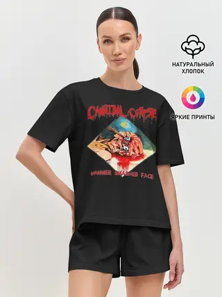 Женская пижама с шортами / Cannibal Corpse