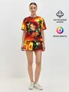 Женская пижама с шортами / КЛИНОК РАССЕКАЮЩИЙ ДЕМОНОВ