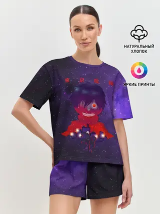 Женская пижама с шортами / Канеки над Токио