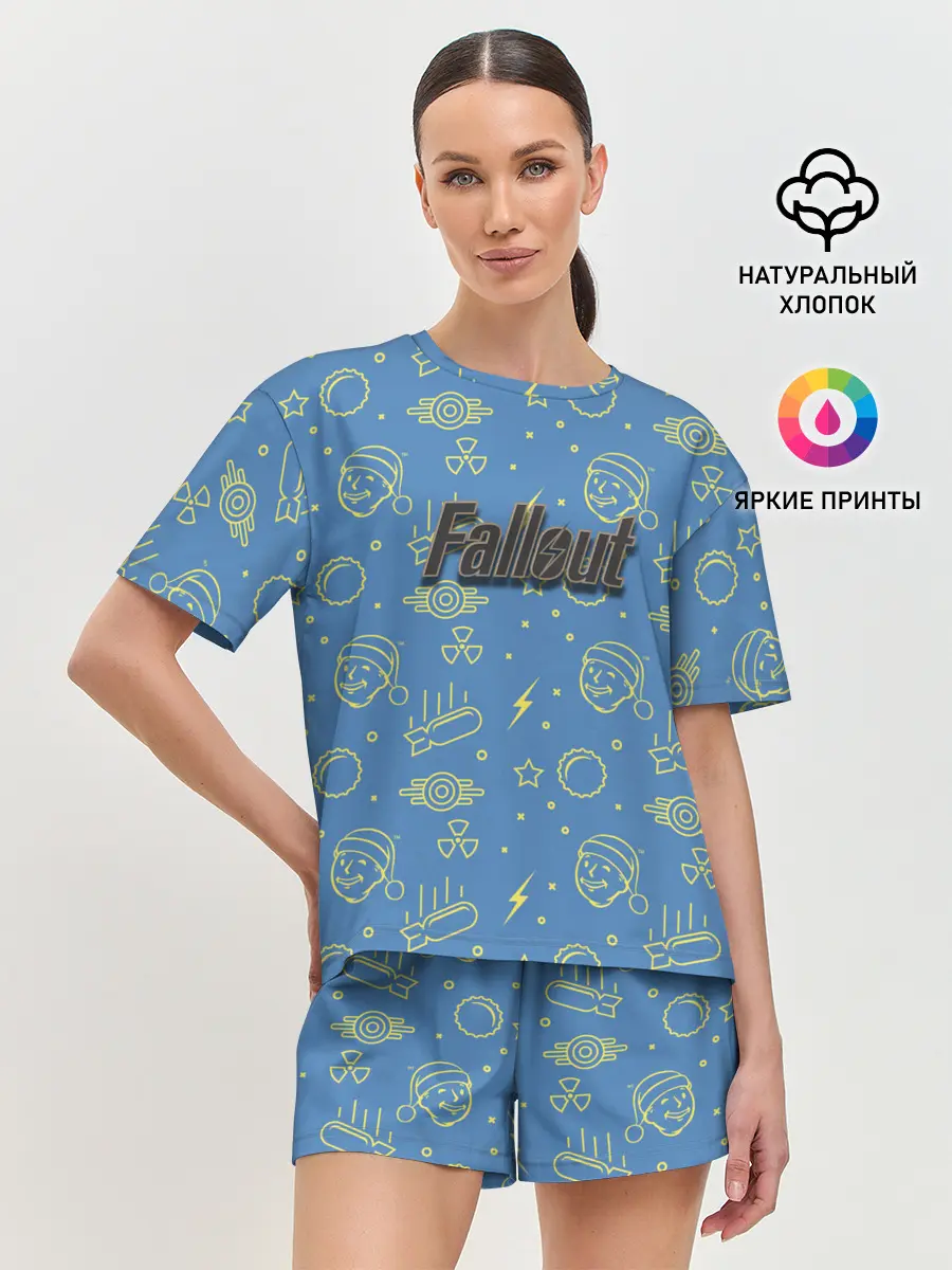 Женская пижама с шортами / Фаллаут Арт