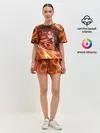 Женская пижама с шортами / КЛИНОК РАССЕКАЮЩИЙ ДЕМОНОВ