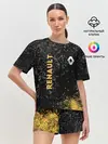Женская пижама с шортами / Renault | Брызги