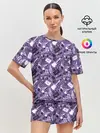 Женская пижама с шортами / Музыка