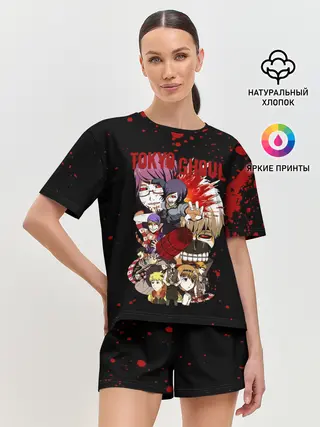 Женская пижама с шортами / Токийский Гуль. Персонажи