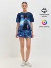 Женская пижама с шортами / Тоука Киришима на охоте