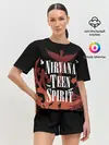 Женская пижама с шортами / NIRVANA TEEN SPIRIT